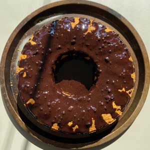 Ricetta Ciambellone di carote e latte condensato vegano al cioccolato