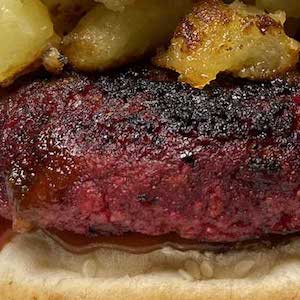 Ricetta hamburger vegetale di barbabietola rossa